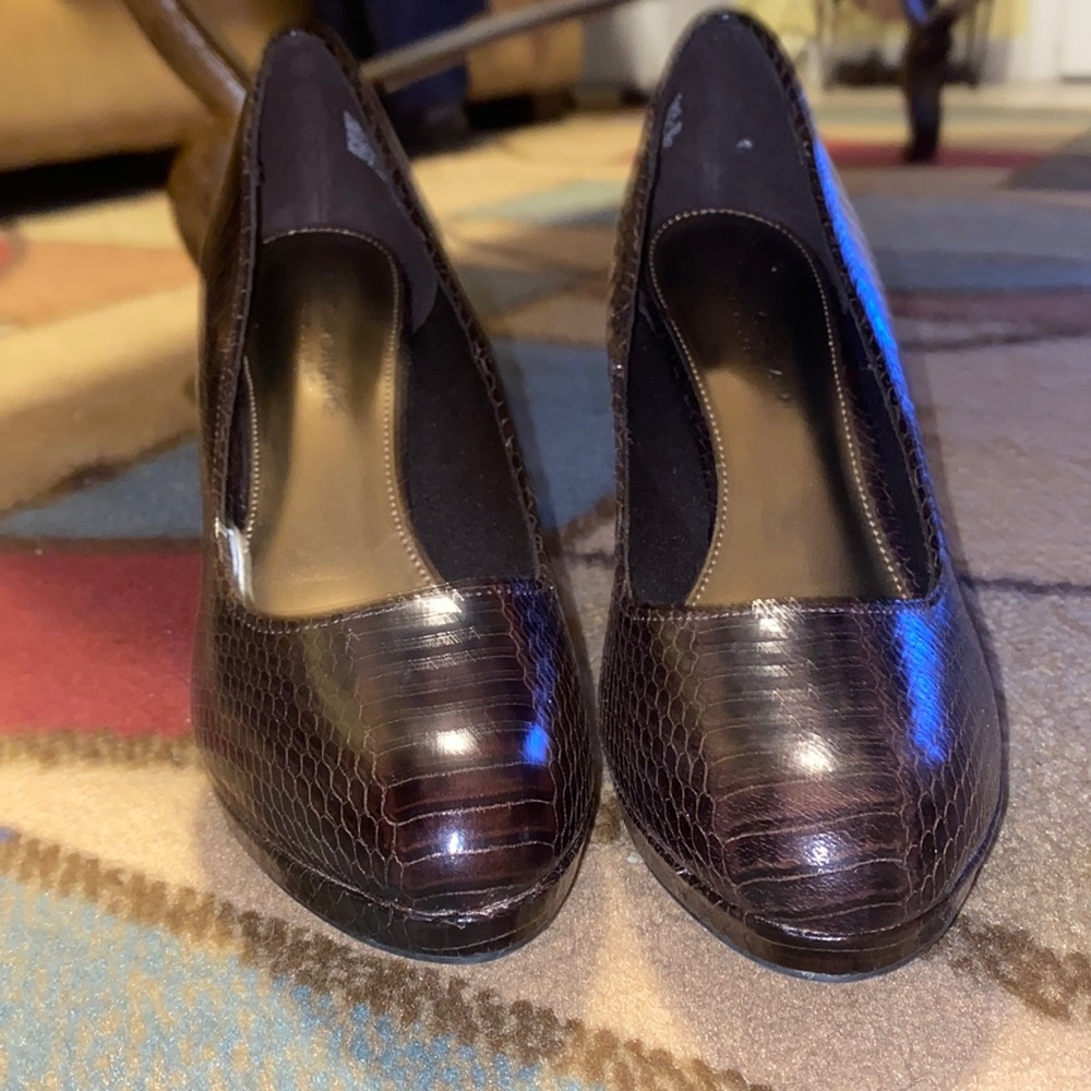 Christian Siriano Brown Heels